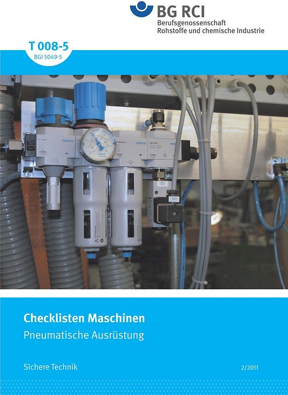 T 008-5 Checklisten Maschinen - Pneumatische Ausrüstung