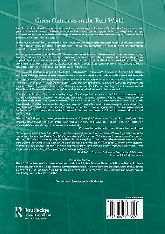 Green Outcomes in the Real World