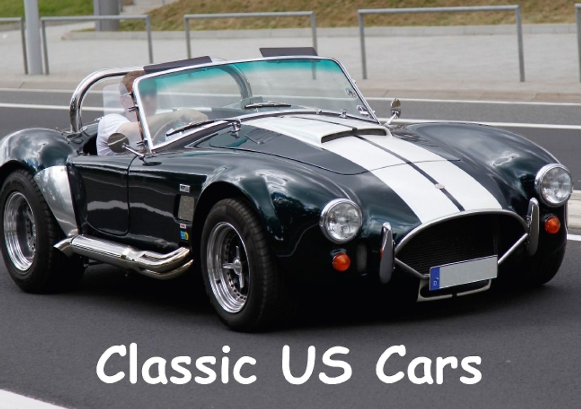 Classic US Cars (Tischaufsteller DIN A5 quer)