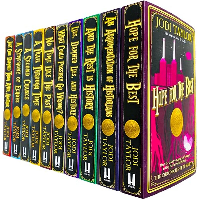 The Chronicles of St. Mary's Series 10 Books Collection Set by Jodi Taylor (Hope for the Best, What Could Possibly Go Wrong?, Second Chance, Symphony of Echoes & MORE)