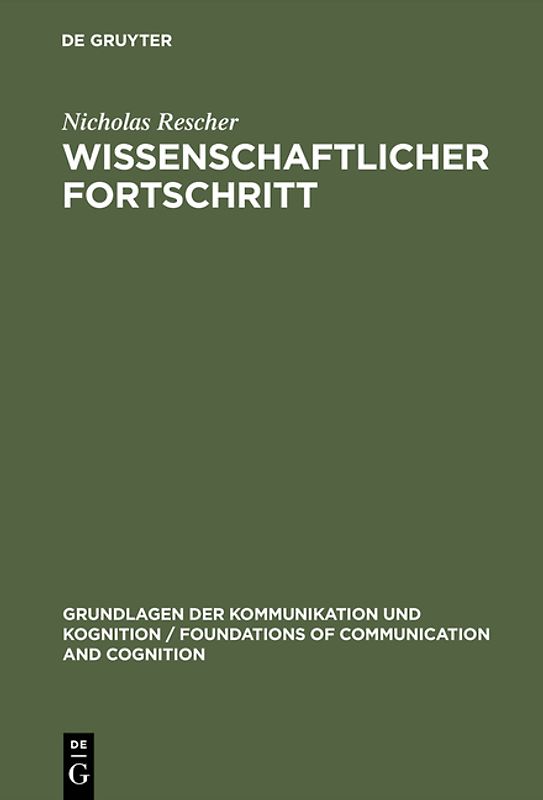 Wissenschaftlicher Fortschritt