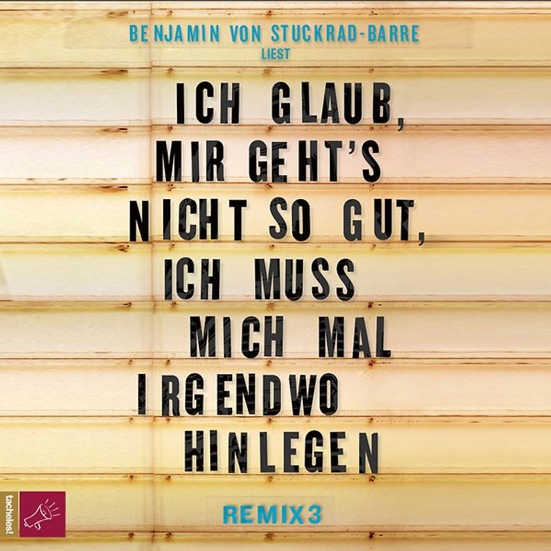 Ich glaub, mir geht's nicht so gut, ich muss mich mal irgendwo hinlegen