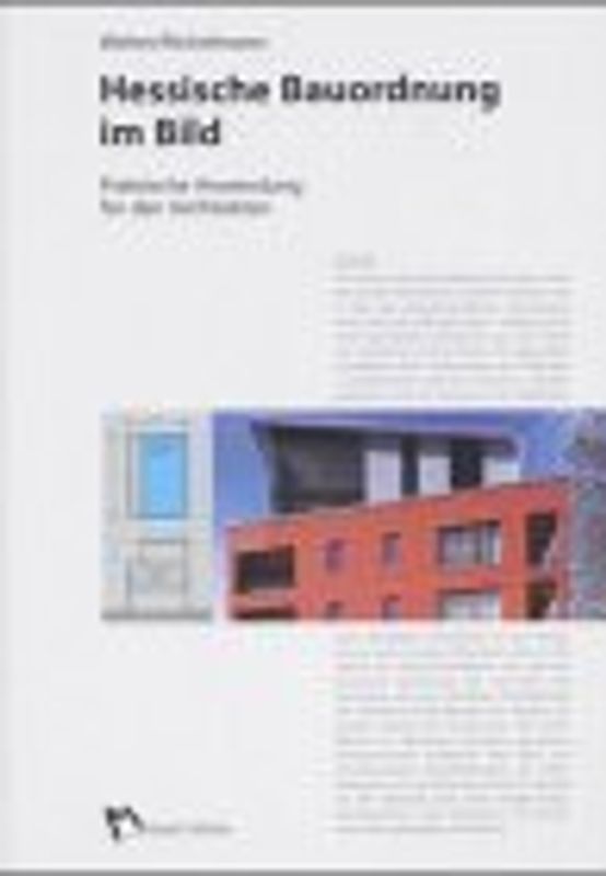 Hessische Bauordnung im Bild