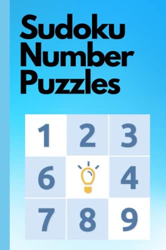 Sudoku Number Puzzles: Easy Number Games for Kids and Adults