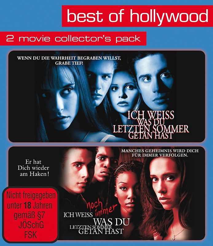 Best of Hollywood: 2 Movie Collection 30: Ich weiß, was du letzten Sommer getan hast / Ich weiß noch immer, was du letzten Sommer getan hast Blu-ray Disc