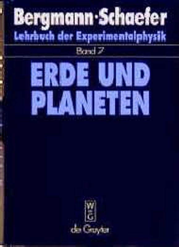 Lehrbuch der Experimentalphysik / Erde und Planeten