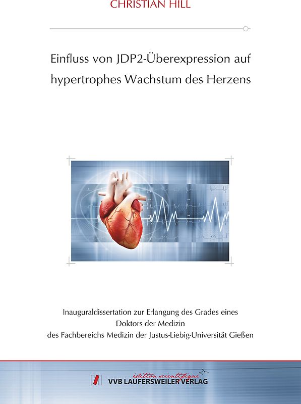 Einfluss von JDP2-Überexpression auf hypertrophes Wachstum des Herzens