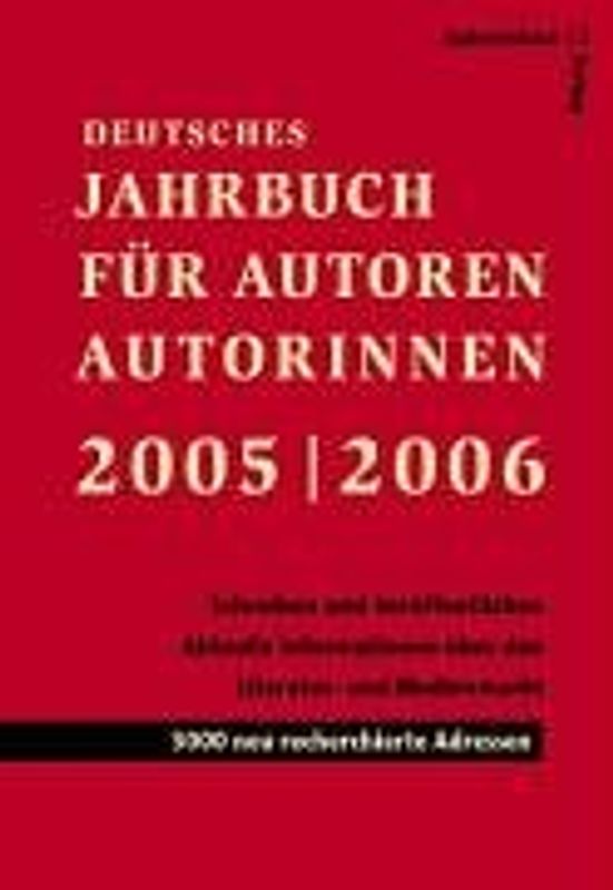 Deutsches Jahrbuch für Autoren, Autorinnen 2005/2006