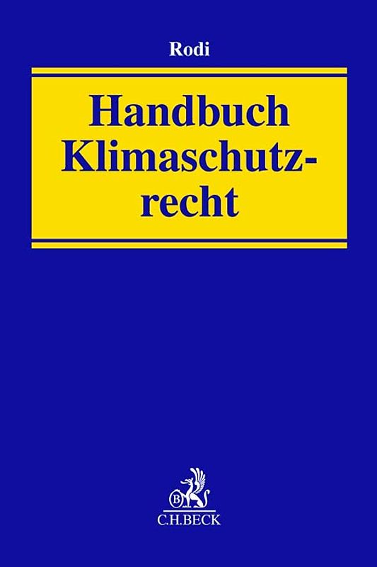 Handbuch Klimaschutzrecht