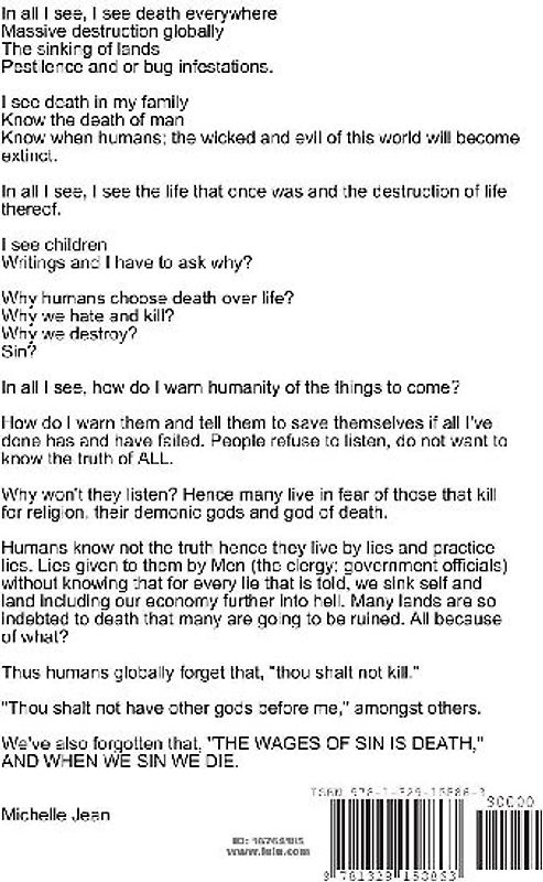 MY TALK BOOK EIGHT - MY DEPRESSION