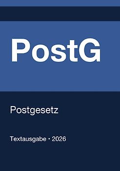 PostG - Postgesetz (Deutschland) 2026