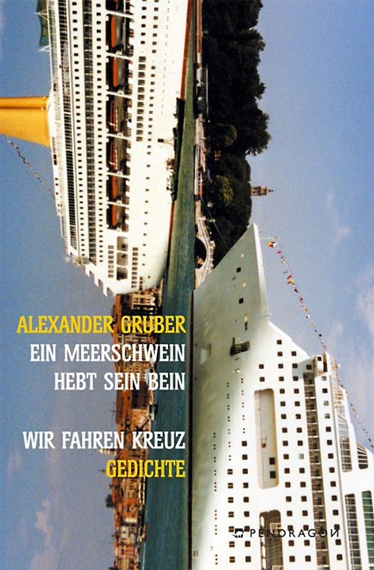 Ein Meerschwein hebt sein Bein