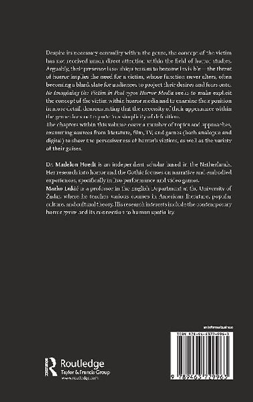 Re-Imagining the Victim in Post-1970s Horror Media