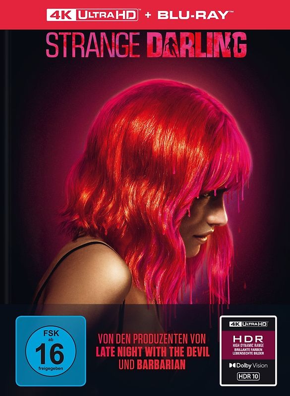 Strange Darling - Limited Mediabook (UHD-Blu-ray + Blu-ray Disc