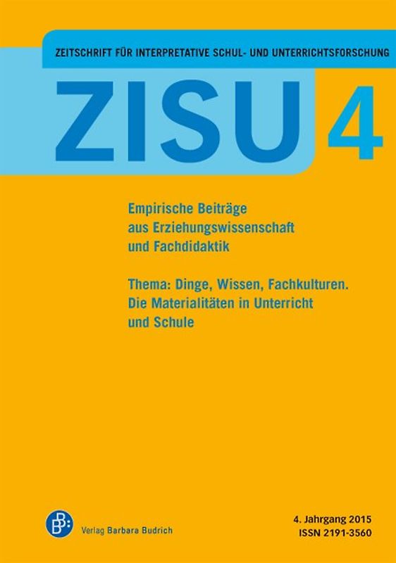 ZISU – Zeitschrift für interpretative Schul- und Unterrichtsforschung