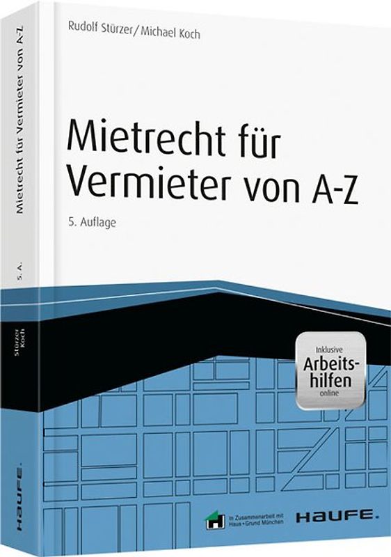 Mietrecht für Vermieter von A-Z - inkl. Arbeitshilfen online
