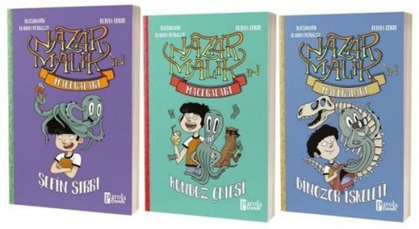 Nazar Malik Serisi Seti 3 Kitap Takim