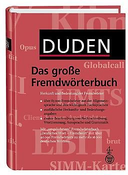 Duden - Das große Fremdwörterbuch