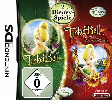2 Disney Spiele: TinkerBell / TinkerBell: Suche nach dem verlorenen Schatz Nintendo DS
