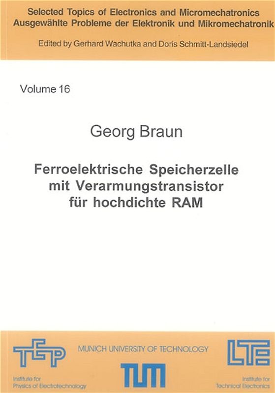 Ferroelektrische Speicherzelle mit Verarmungstransistor für hochdichte RAM