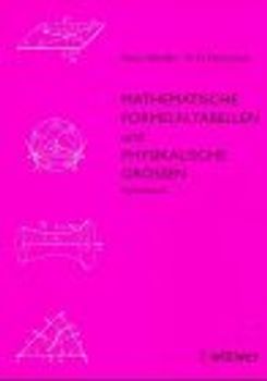 Mathematische Formeln, Tabellen und Physikalische Grössen. Gymnasium