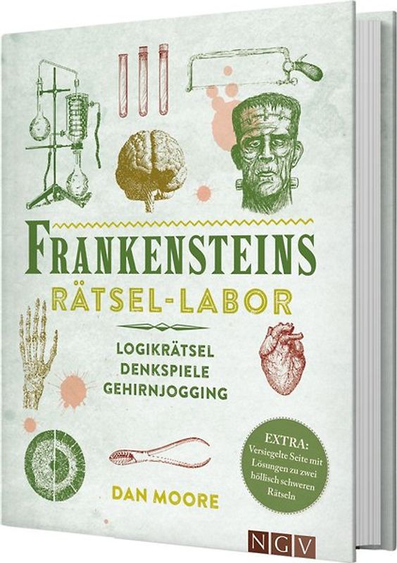 Frankensteins Rätsel-Labor. Das Rätselbuch im Stil des viktorianischen Zeitalters