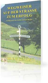 Wegweiser auf der Straße zum Erfolg