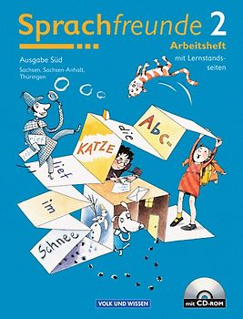 Sprachfreunde - Ausgabe Süd 2004 (Sachsen, Sachsen-Anhalt, Thüringen) / 2. Schuljahr - Arbeitsheft