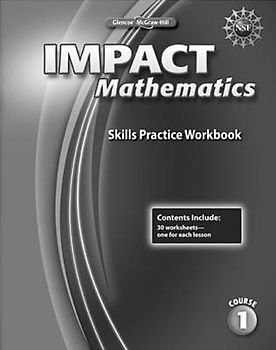 Impact Mathematics, Course 1, Skills Practice Workbook
