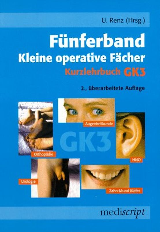 Fünferband kleine operative Fächer. Kurzlehrbuch
