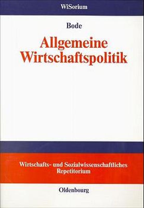Allgemeine Wirtschaftspolitik