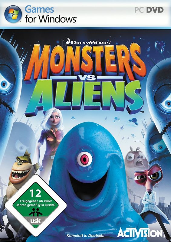 Monsters vs. Aliens PC Spiele