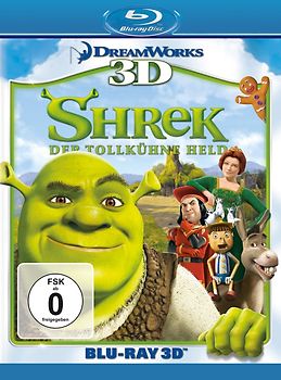 Shrek-Der tollkühne Held 3D (Blu-ray 3D) Blu-ray Disc