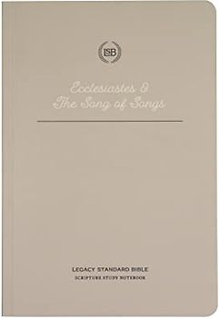 Holy Bible: Lsb Scripture Study Notebook: Ecclesiastes & Song of Songs