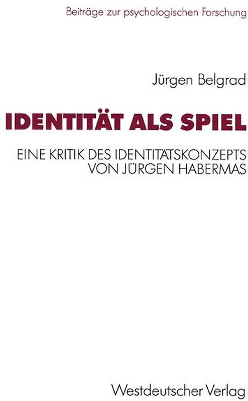 Identität als Spiel