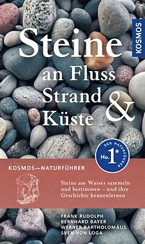 Steine an Fluss, Strand und Küste