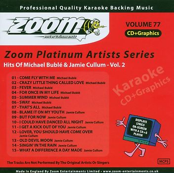 Karaoke - Karaoke Cdg-Michael Buble & Ja (Plastiktasche)