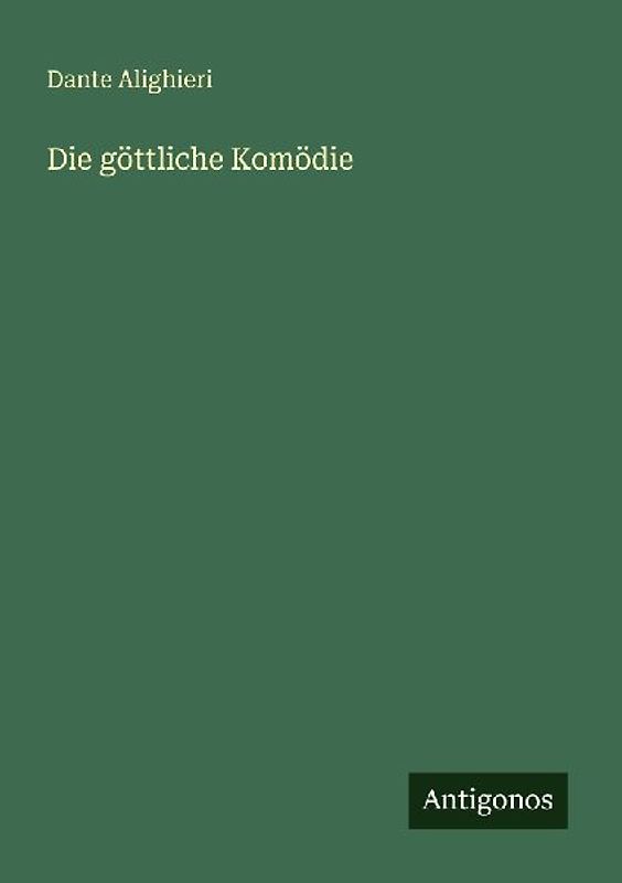 Die göttliche Komödie