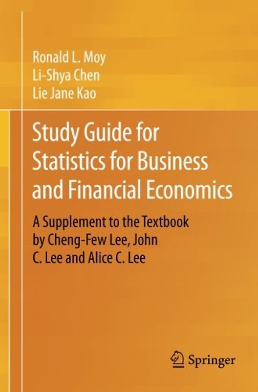 Study Guide for Statistics for Business and Financial Economics