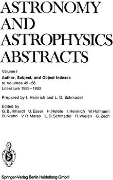 Author, Subject, and Object Indexes