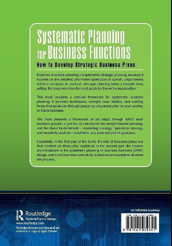 Systematic Planning for Business Functions