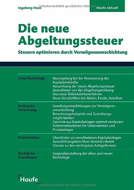 Die neue Abgabensteuer