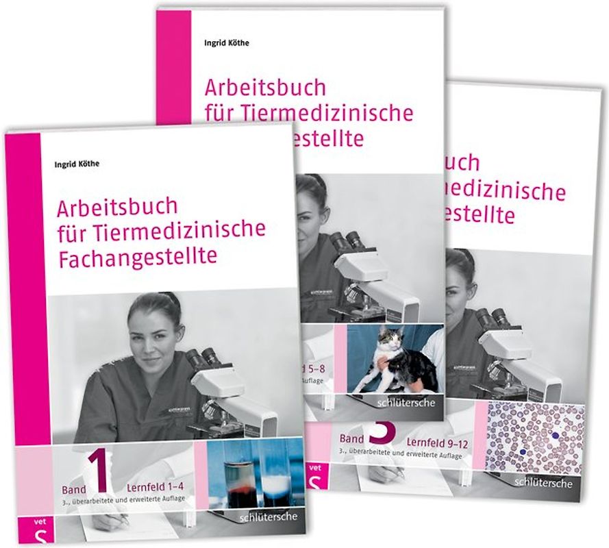 Arbeitsbücher für Tiermedizinische Fachangestellte SET