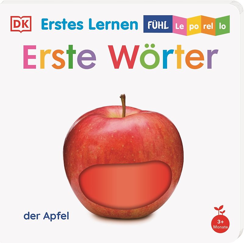 Erstes Lernen Fühl-Leporello. Erste Wörter