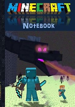 Minecraft Notebook 'Ender Dragon' (quad paper)