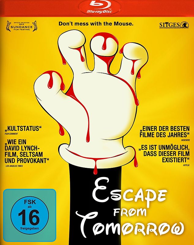Escape from Tomorrow Blu-ray Disc