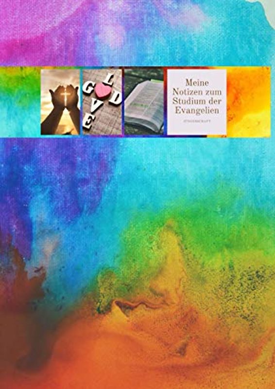 Meine Notizen zum Studieren der Evangelien: Claudia Hofmann - 200 Seiten - Kariert - ca. A4 - Glanzoptik