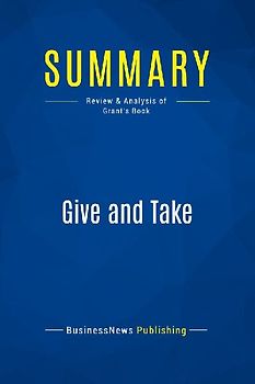 Summary: Give and Take