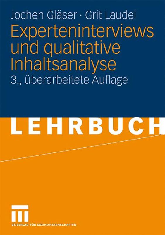 Experteninterviews und qualitative Inhaltsanalyse