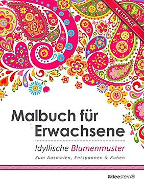 Kleestern Malbuch für Erwachsene